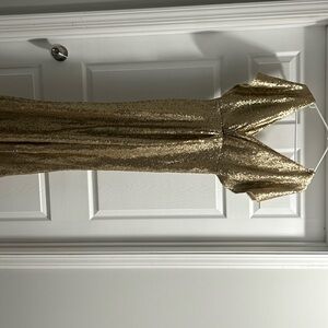 Revelry sequin bridesmaid dress size 4 worn once built in padding